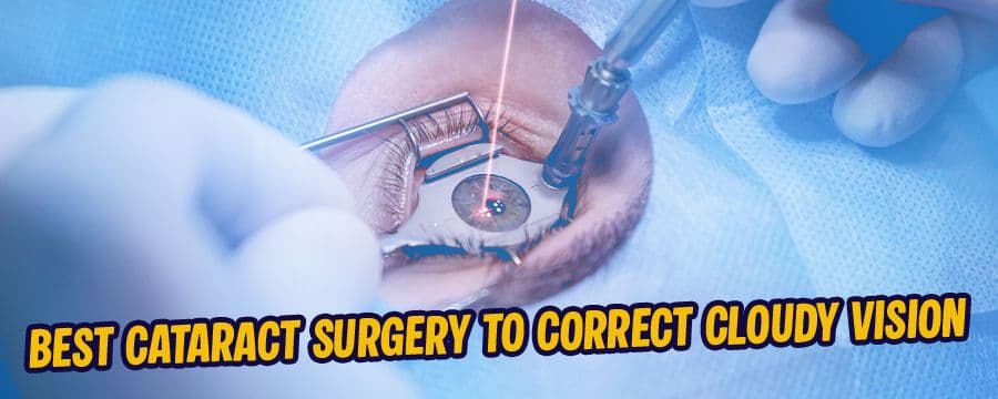 Best Cataract Surgery To Correct Cloudy Vision