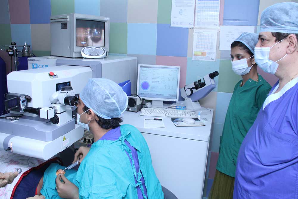 Flapless LASIK in