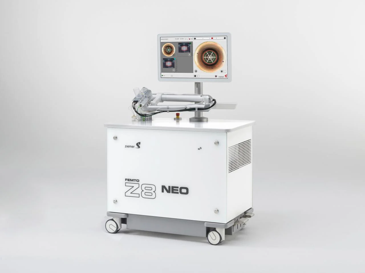 FEMTO Z8 NEO laser used for advanced eye surgery