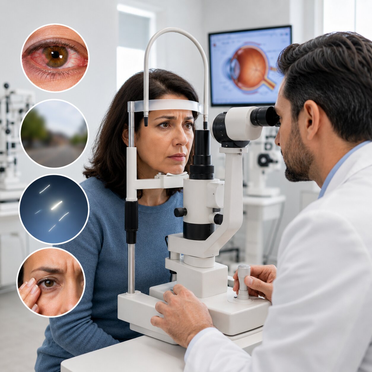 Warning signs during barrage laser recovery